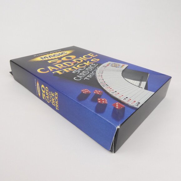 Marshall Brodien 50 Card and Dice Tricks Vintage 1990s New Factory Sealed RARE - Picture 5 of 7